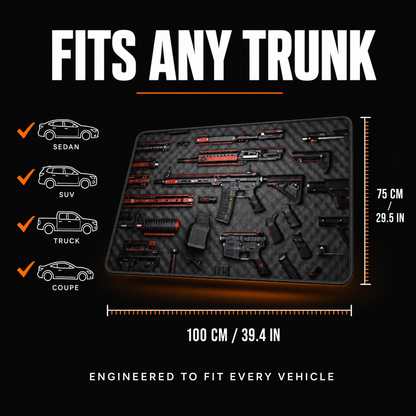 Universal Trunk Mat Arsenal Edition