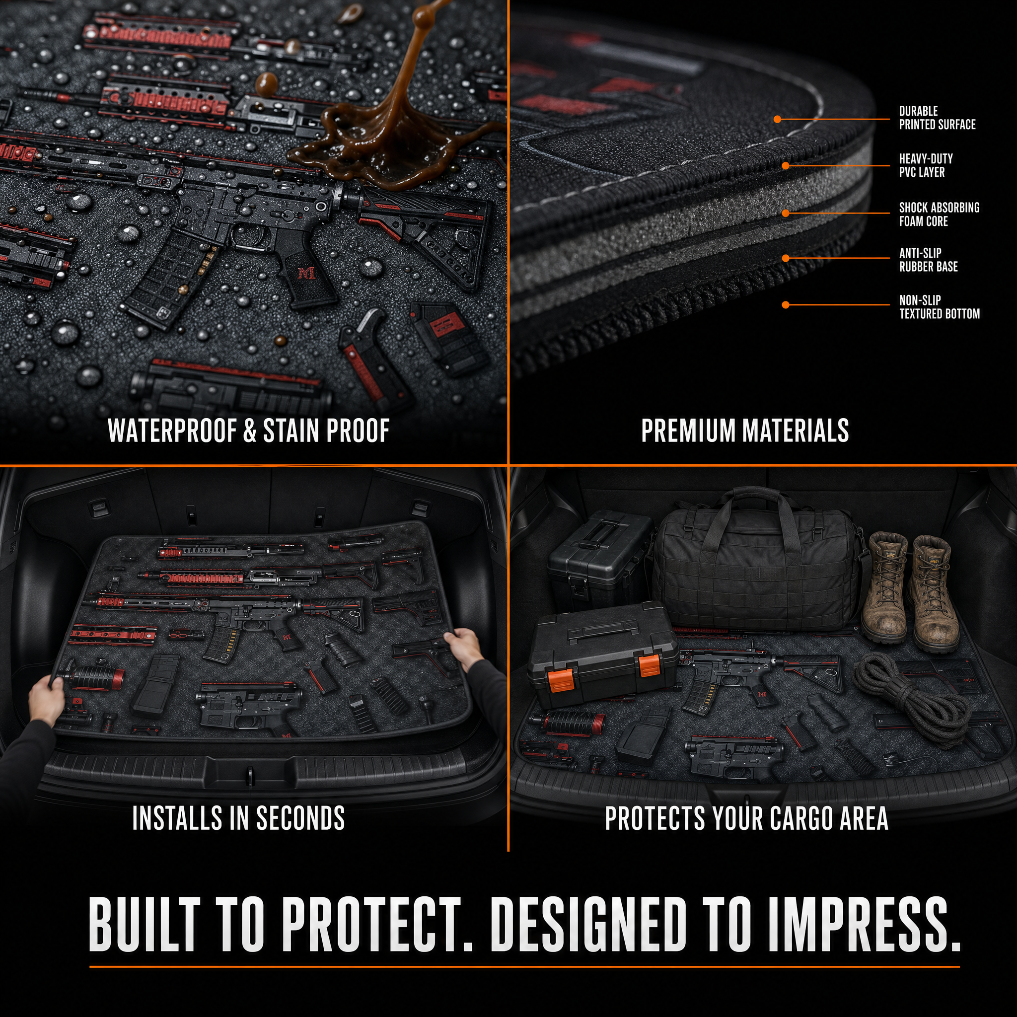 Universal Trunk Mat Arsenal Edition